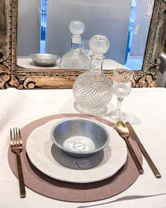 Plato de sitio símil madera - comprar online