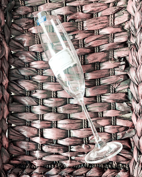 Copa de cristal flauta