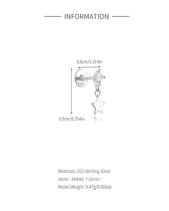 Pasante Citlali plata (unidad) - comprar online