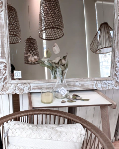 Florero de vidrio en internet