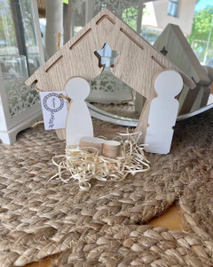 Pesebre de madera - comprar online