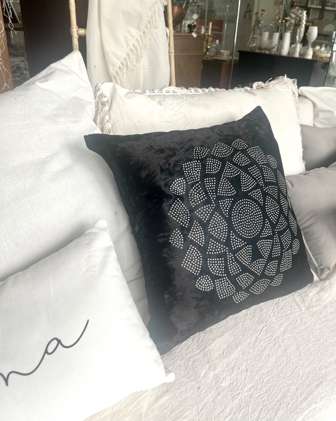 Funda de almohadon mandala