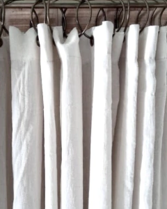 Cortina gasa natural