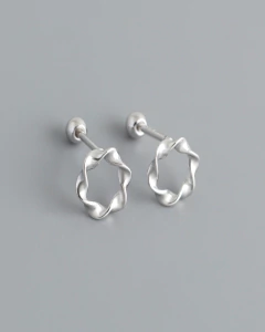 Pasantes Corea plata (par) - comprar online