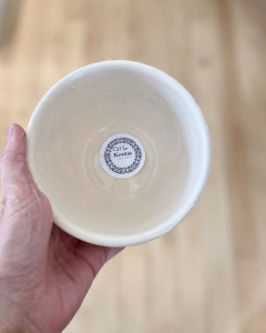 Compotera de ceramica blanca - comprar online