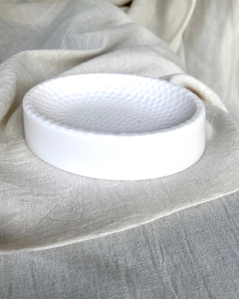Jabonera blanca