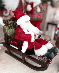 Papá Noel con trineo
