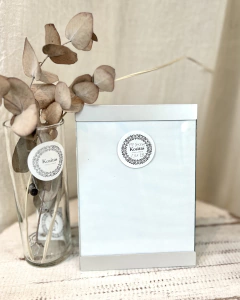 Marco de metal plateado 13*18