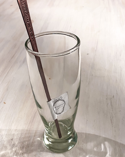 Vaso de vidrio