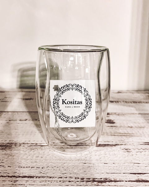 Taza de vidrio