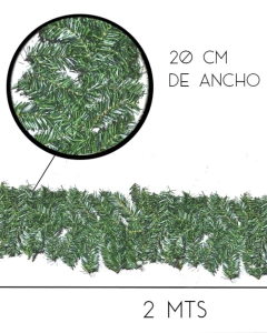 Set x 2 Guirnalda pino 2m - comprar online