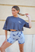 REMERA OVER CROP