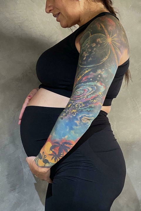 BIKER SEAMLESS MATERNIDAD