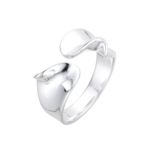 Anillo Ajustable Liso con Relieve