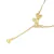 Collar Gold Corazones Combinados (45CM)