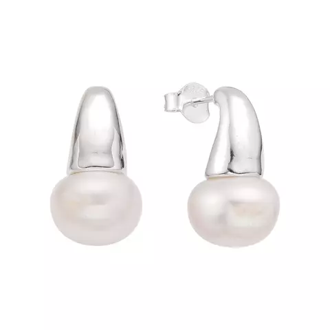 Aros Pasantes de Perla (par) - comprar online