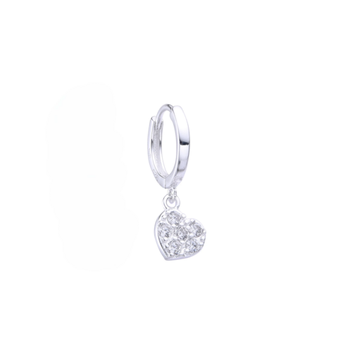 Huggie De Corazon 12mm (unidad)