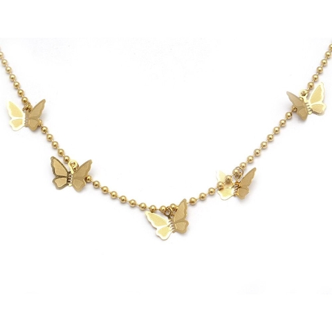 Collar Gold Mariposas (45CM)