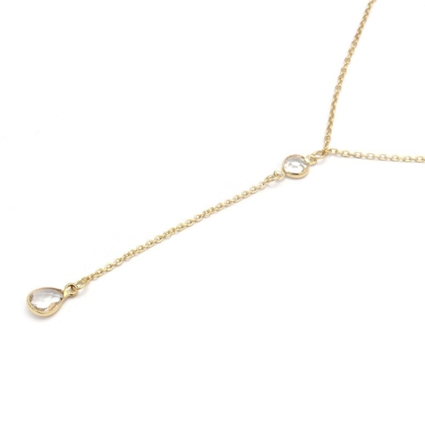 Corbatero Gold Puntos De Luz (45CM)