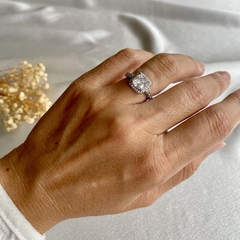 Anillo Plata Carré en internet