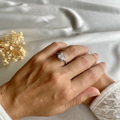 Anillo Plata Carré - comprar online