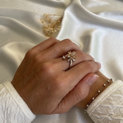 Anillo Plata Neilikka - Brilla Un Deseo