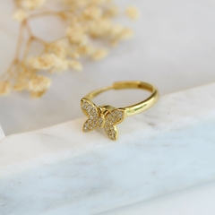 Anillo Bañado Perhonen - Brilla Un Deseo
