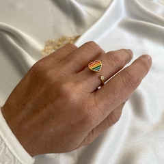 Anillo Bañado Sateen - Brilla Un Deseo