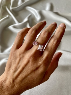 Anillo Plata Yuefan - Brilla Un Deseo