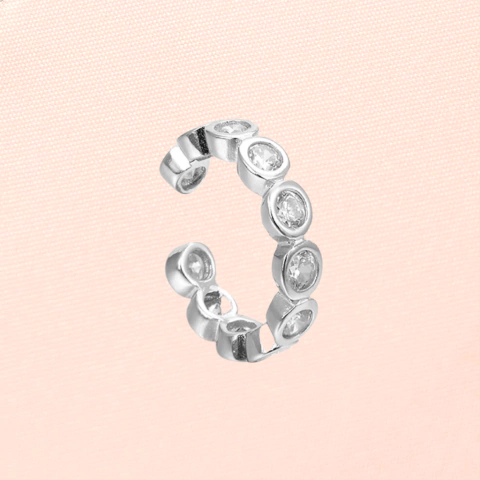 Aro Plata Cuff Lilya