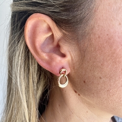Aros Acero Bañado Jomo - comprar online