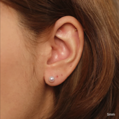 Aros Plata Perlas - tienda online