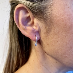 Aros Plata Tacón - comprar online