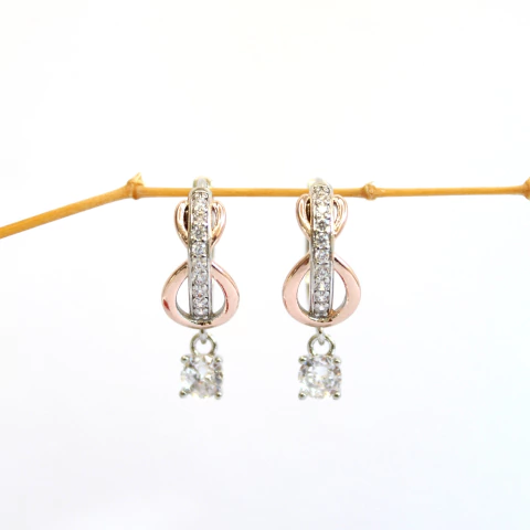 Aros Plata Combinada Valu - comprar online