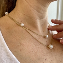Collar Acero Bañado Rixli en internet