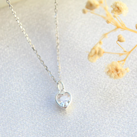 Collar Plata Agapi - comprar online