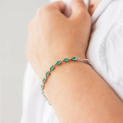 Pulsera Plata Muanyala - Brilla Un Deseo