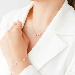 Collar Rosé Suye - Brilla Un Deseo