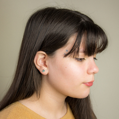 Aros Plata Daka - comprar online