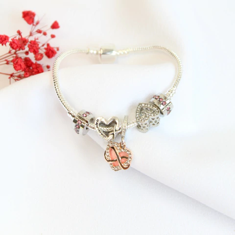 Pulsera Plata Family - comprar online