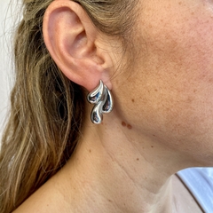 Aros Acero Bañado Cuanza - comprar online