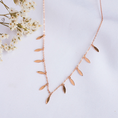 Collar Plata Rosé Riefred
