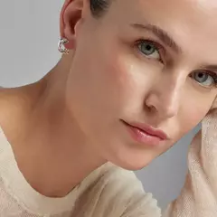 Aros Acero Bañado Reina en internet