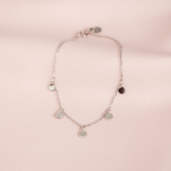 Pulsera Plata Circle