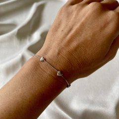 Pulsera Plata Herzen en internet