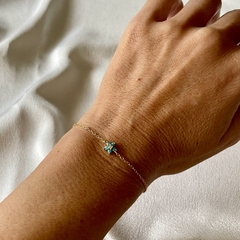 Pulsera Bañada Kimsa en internet