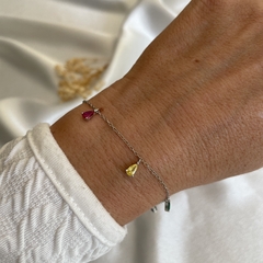 Pulsera Plata Tahu - Brilla Un Deseo