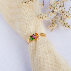 Anillo Bañado Zircón