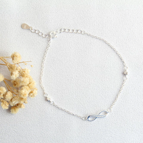 Pulsera Plata Infinity - comprar online