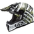 Casco LS2 MX437 Fast Evo Verve Negro / Blanco Mate - RS PRO PARTS